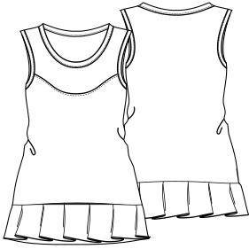 Fashion sewing patterns for Tennis Dress 7608